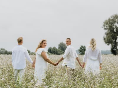 Family with fisherman and farmer roots